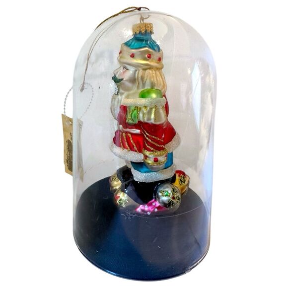 NEW Vintage HARRODS Limited Series Hand Crafted Nutcracker Glass Ornament 6" - Picture 4 of 11